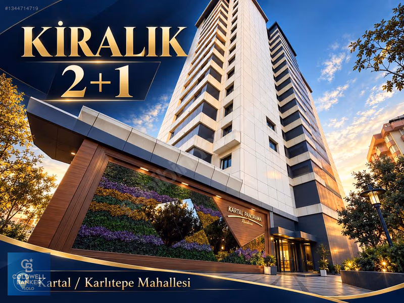 KARTAL KARLITEPE'DE DENİZ MANZARASIYLA ÖNE ÇIKAN KİRALIK 2+1 - İstanbul / Kartal / Karlıktepe Mh. portföy görseli